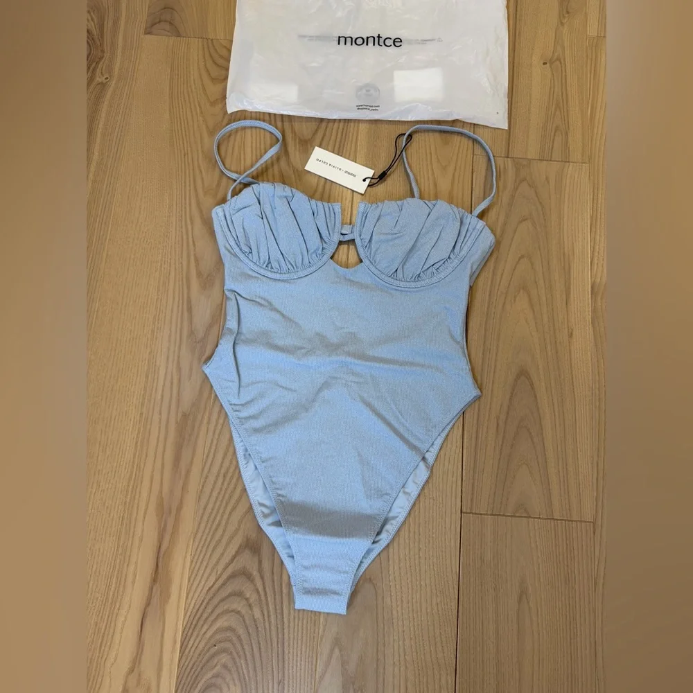 Montce Swim x Olivia Culpo One piece Swimsuit NWT Size S